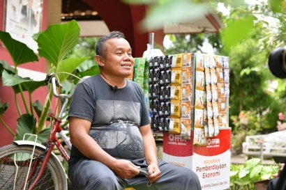Sepeda Kopi Murotal untuk Darmawan