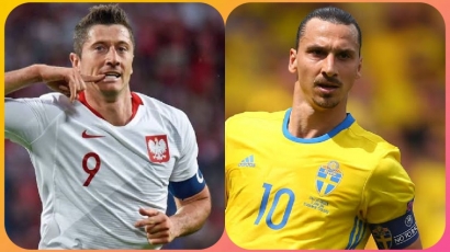Polandia vs Swedia: Lewandowski atau Ibrahimovic, Siapa yang Lolos dan Gagal ke Piala Dunia 2022?