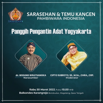 Sarasehan dan Temu Kangen Pambiwara Indonesia
