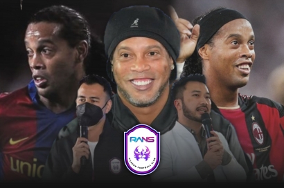RANS Cilegon FC Mendatangkan Pemain Legenda Dunia Ronaldinho