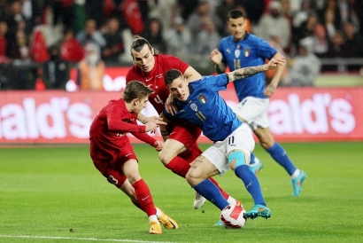 Ini Cara "Move On" Roberto Mancini Bersama Gli Azzurri