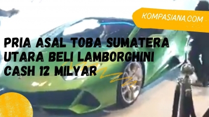 Pria Asal Sumut Beli Lamborghini Huracan Evo Spyder Seharga 12 Milyar