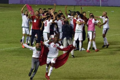 Tim Maroko Tangguh di Afrika, Underdog di Piala Dunia