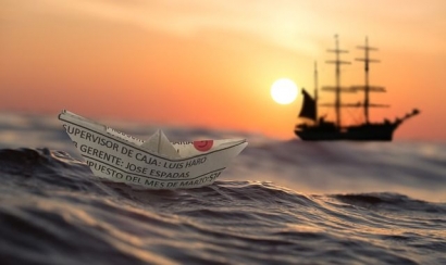 Perahu Kertas Ingin Berlayar ke Samudera