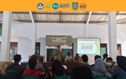 Wow! 5 Kelompok KKN Tematik MBKM UPN Veteran Jawa Timur Berkumpul di Balai Desa Carangwulung, Ada Apakah?