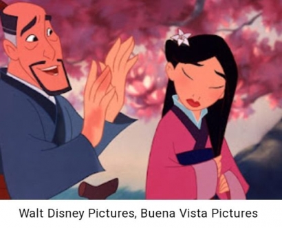 Ayah Membentuk Kepribadian Anak Perempuan dalam Film Mulan