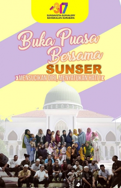 Antusias Sambut Berkah Ramadan, Sunser 317 Surabaya-Bangkalan Gelar Bukber