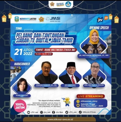 [STIKOSA - AWS Webinar Session] Peluang dan Tantangan Siaran TV Digital Jawa Timur