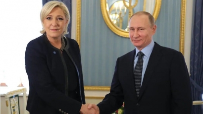 Putin Mendukung Capres Perancis yang Anti Hijab?