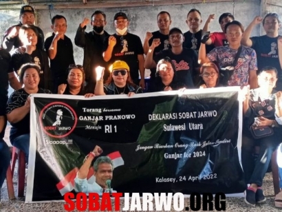 Deklarasi Relawan Ganjar Sulawesi Utara