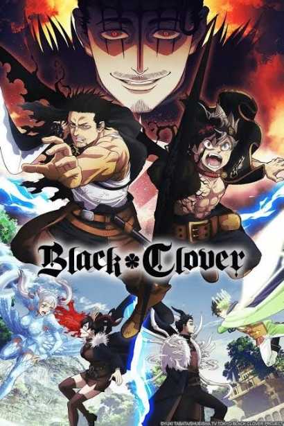 Manga Black Clover Chapter 291 "Pertarungan Magna melawan Dante"