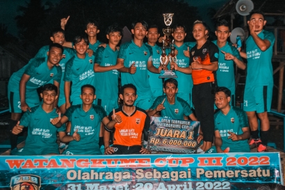 Pemuda Watangkume City Gelar Turnamen Sepak Bola Cup III
