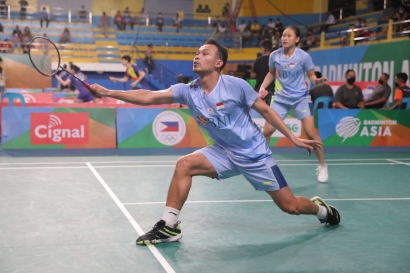 Dua Ganda Campuran Indonesia Lolos ke Babak Kedua Badminton Asia Championships 2022