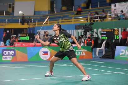 Dua Tunggal Putri Indonesia Terhenti di Babak 16 Besar Badminton Asia Championships 2022
