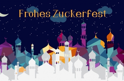 Frohes Zuckerfest: Selamat Hari Raya Idulfitri dari Jerman