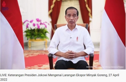 Strategi Terselubung Jokowi di Balik Larangan Ekspor CPO  dan Turunannya