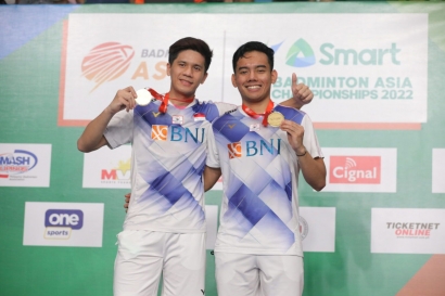 Dominasi Ganda Putra Indonesia dalam Badminton Asia Championhips 2022