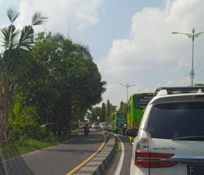 Pantauan Arus Balik Purworejo-Solo, Lalu lintas Padat tapi Tidak Macet
