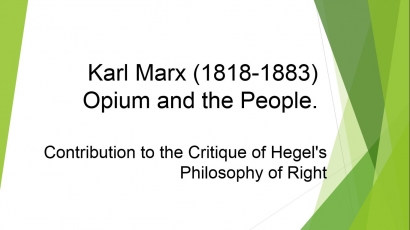 Mengapa Marx Menyebut Agama sebagai Candu Rakyat?