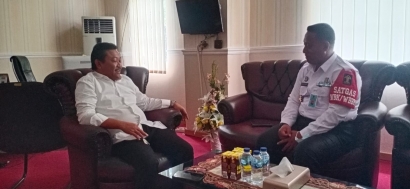 Silaturahmi ke Pimpinan BPN Provinsi Maluku dan BPKH Wilayah IX Ambon, Kadivpas Maluku Bahas Aset Tanah Kemenkumham Maluku di Sejumlah UPT