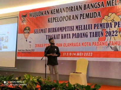 Thayyibal Syafiq, Kenalkan Metode Pembelajaran Melalui Film Pendek dan Film Animasi saat Ajang Pemuda Pelopor Kota Padang 2022