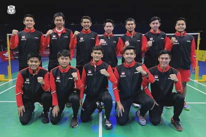 Menang atas Jepang, Tim Indonesia Melaju ke Final Thomas Cup 2022