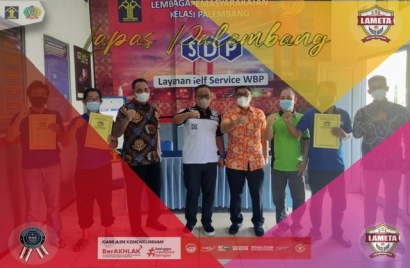 WBP Kelas I Palembang Kemenkumham Sumsel Mendapatkan Remisi Khusus Hari Raya Waisak Tahun 2022