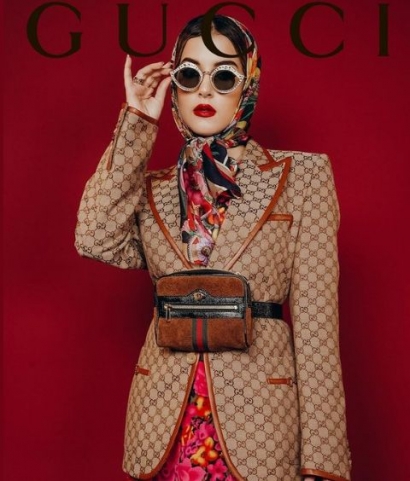 Gucci Model Challenges Ala Tasya Farasya, Fashionable Banget!
