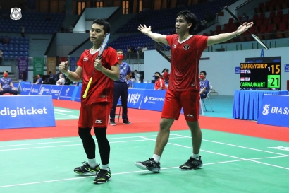 All Indonesian Final, Kekuatan Ganda Putra Indonesia Mendominasi di SEA Games 2021