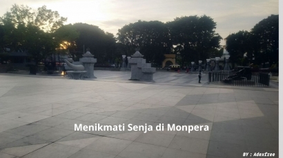 Menikmati Senja di Monpera Palembang