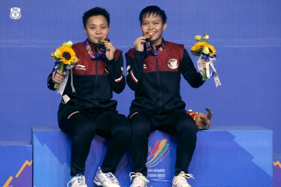 Debut Apriyani Rahayu/Siti Fadia Silva Ramadanti, Badminton Sumbang Dua Medali Emas di SEA Games