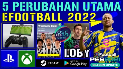 Dari Server Sampai Kontrak, Ini Dia 5 Perubahan Baru di Update eFootball 2022 Mobile!