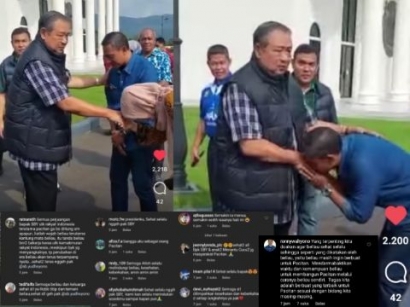 Video Pamitan SBY Kembali ke Kota Bogor Membuat Netizen Instagram Pacitan Wonderful Terharu
