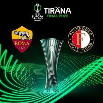 Final UEFA Europa Conference League: As Roma atau Feyenoord yang Sukses Angkat Trofi?