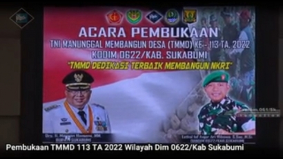 Letkol Inf Anjar Ari Wibowo: Terimakasih Kepada Semua Pihak yang Telah Membantu TMMD Ke 133 di Kodim 0622/Sukabumi