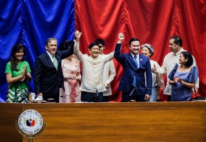 Resmi Dinyatakan Marcos Jr Presiden Philipina dan Tantangan Masa Depan