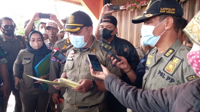 THM di Kecamatan Ciruas Kabupaten Serang Resmi Disegel