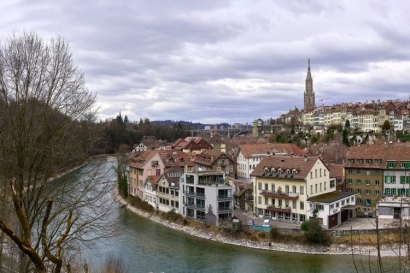 Mengenal Lebih Dekat Sungai Aare di Bern Swiss