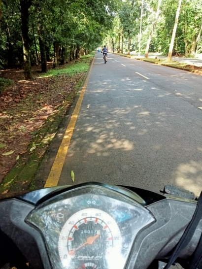 Begini Rasanya Solo Riding di Kawasan Universitas Indonesia