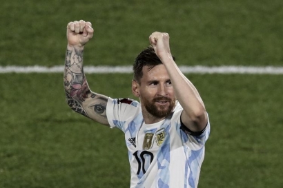 Lionel Messi Bawa Argentina Taklukan Gli Azzuri Italia di Finalissima 2022
