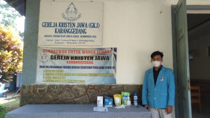 Pengabdian Masyarakat di Gereja Kristen Jawa (GKJ) Karanggedang Selama Masa Pandemi