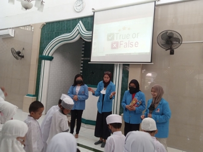 Mahasiswa Universitas Nusa Mandiri Melakukan KKN di TK Istiqomah