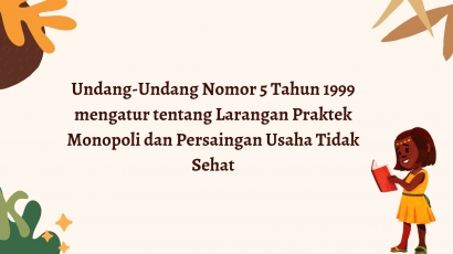 K13_ Undang-Undang Republik Indonesia Nomor 5 Tahun 1999, Bab III [Perjanjian yang Dilarang]