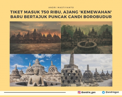 Tiket Masuk 750 Ribu, Ajang "Kemewahan" Baru Bertajuk Puncak Candi Borobudur