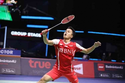 Indonesia Masters 2022: Anthony Ginting Selamatkan Muka Tunggal Putera Indonesi di Babak 16 Besar