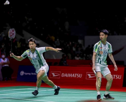 Ganda Putra Indonesia Hanya Meloloskan Dua Wakilnya Bertarung di Babak Perempat Final Daihatsu Indonesia Masters 2022
