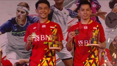Hasil Pertandingan Daihatsu Indonesia Master 2022, Fajar Alfian/Muhammad Rian Ardianto Berhasil Mengalahkan Pasangan Muda China di Final