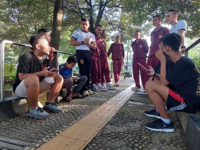 Beri Motivasi, Taruna TK II Angkatan 55 Ajak Pemuda Bojonegoro Daftar Polisi