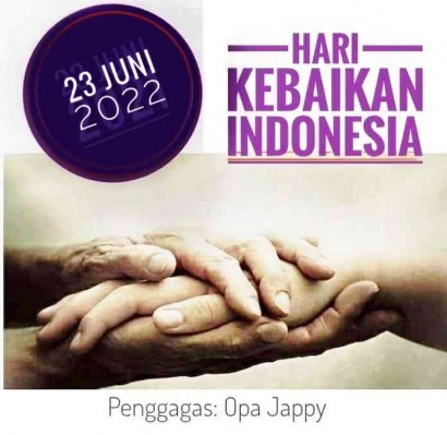 Hari Kebaikan Indonesia: Sehari Berbuat Satu Kebaikan
