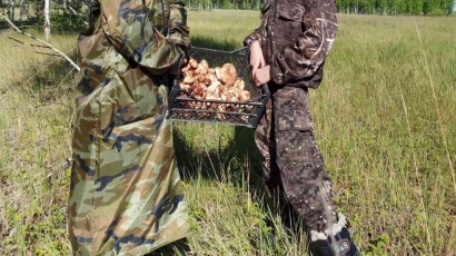 Mencari Jamur di Indahnya Alam Donetsk